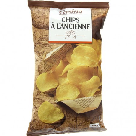 CASINO Chips à l'ancienne 150g