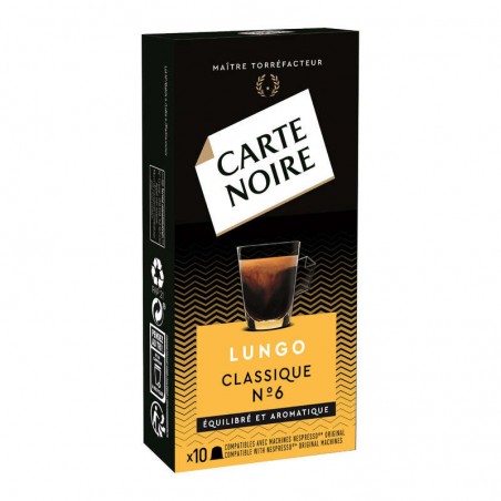 CARTE NOIRE Café Lungo en capsules 56g
