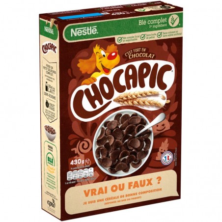 NESTLE Chocapic - Céréales - Chocolat 430g