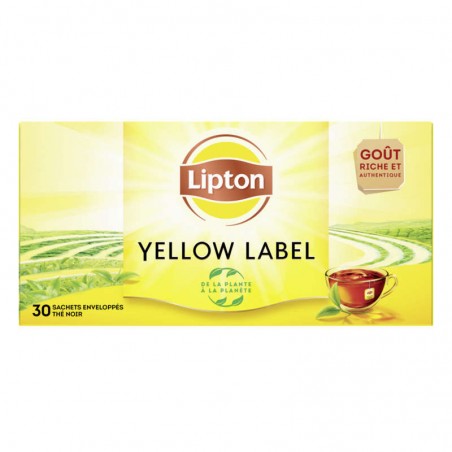 LIPTON Thé Yellow 30 sachets 60g