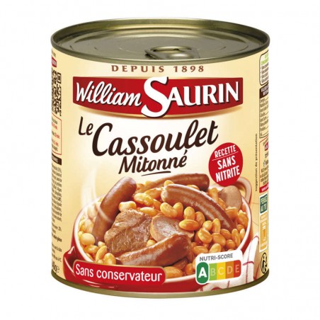 WILLIAM SAURIN Cassoulet 840g