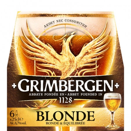 GRIMBERGEN Bière blonde 6