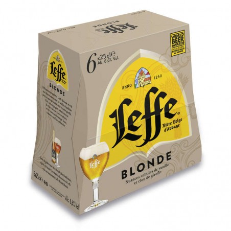 LEFFE Bière blonde 6