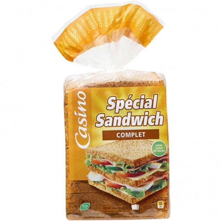 CASINO Spécial sandwich complet 550g