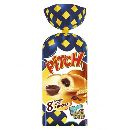 PASQUIER Pitch - Brioches gout chocolat - 8 brioches 310g