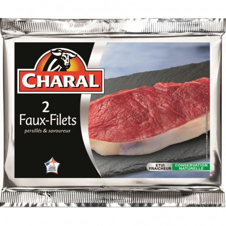 CHARAL Faux Filet de Bœuf x2 2x180g