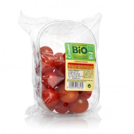 CASINO BIO Tomates cerises Bio - ESPAGNE Cat1 250g