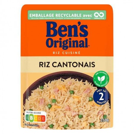 BEN'S ORIGINAL Riz Cantonais cuisson 2 minutes 250 g