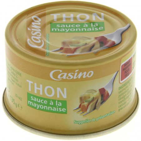 CASINO Thon à la mayonnaise 135g