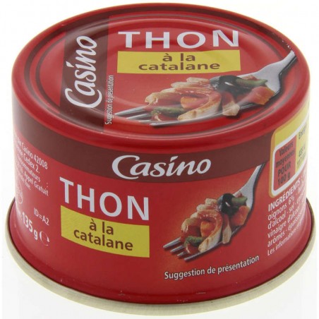 CASINO Thon à la Catalane 135g