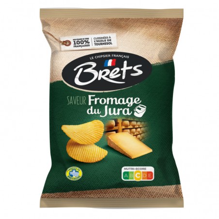 BRET'S Chips Saveur Comté - 125g