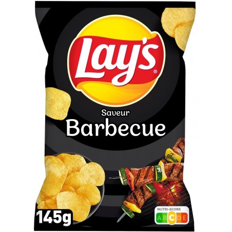 LAY'S Chips saveur barbecue - 145g