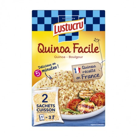 LUSTUCRU Quinoa facile sachet cuisson - 2x150g